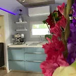 Luxuszelt Zirkuswagen Auf Rädern, Tinyhouse, Tinyhaus, Auf Grüner Wiese, Ländlich, Nahe Hamburg *